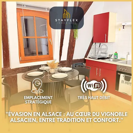 Le Cocon Alsacien Au Coeur De Rouffach Apartment Exterior photo